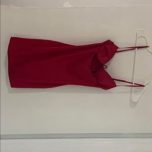 Cute mini red dress BY BABYBOO